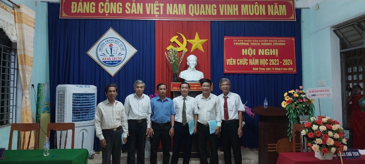 HỘI NGHỊ VIÊN CHỨC Năm học 2023-2024